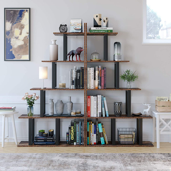 17 Stories Kedest Step Bookcase & Reviews Wayfair